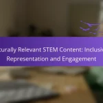 Culturally Relevant STEM Content: Inclusivity, Representation and Engagement